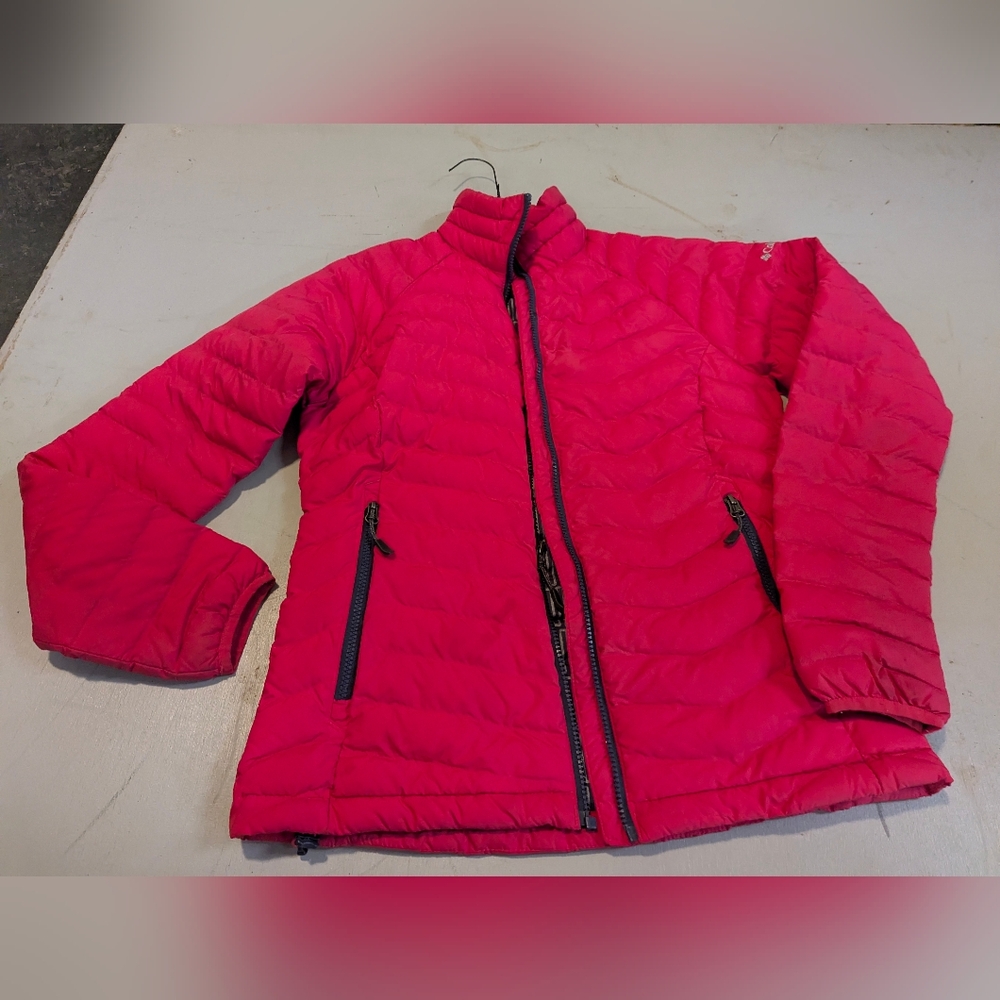 Patagonia Blue and Red Quilted Jacket